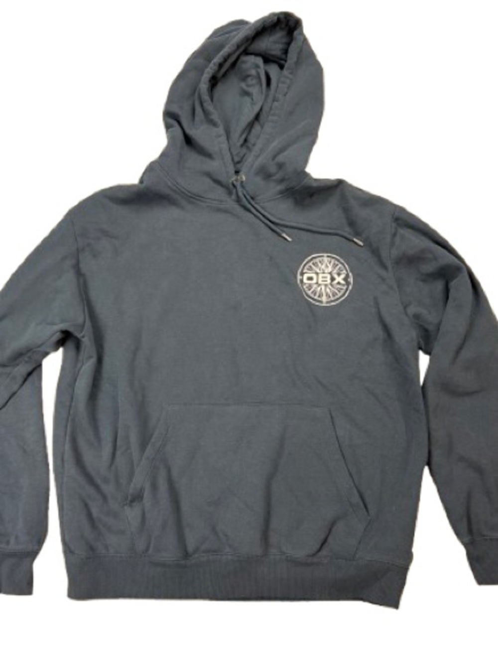OBX x Volcom outer banks Logo Pullover Hoodie in navy blue large